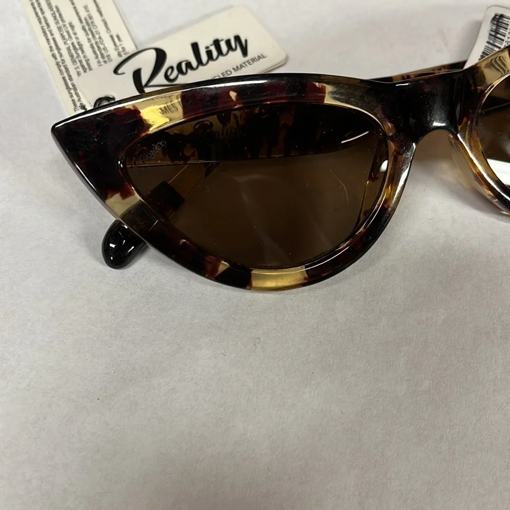 Anthropologie Reality anew WTag Tortoise Shell Sunglasses